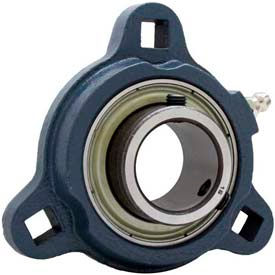 FYH ND Set Screw Type 3-Bolt Flange Mounted Ball Bearings