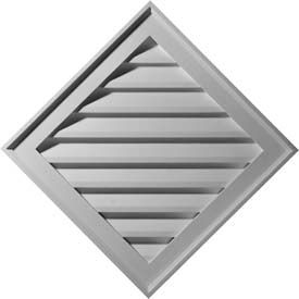 Ekena Diamond & Eyebrow Gable Vent Louvers