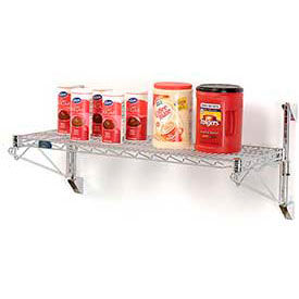 Wall Mount Adjustable Wire Shelving Units-One Shelf 14