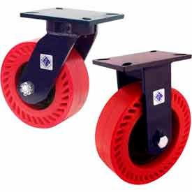 RWM 76 Series Heavy Duty Kingpinless™ Casters - up to 7000 Lb. Capacity