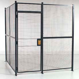 RapidWire™ Welded Wire Partition Rooms - Preconfigured