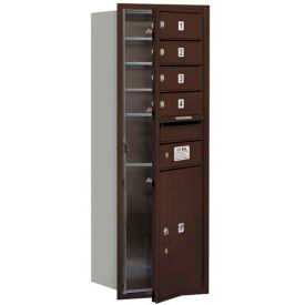 Salsbury 3700 Series 4C Front Loading, Private Access, Horizontal Single Column Mailboxes