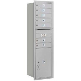 Salsbury 3700 Series 4C Rear Loading, USPS Access, Horizontal Single Column Mailboxes