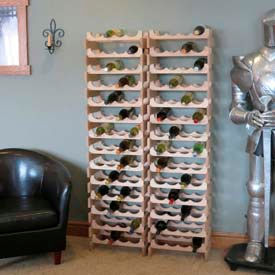 Wooden Mallet - Dakota™ Open Top Wine Racks