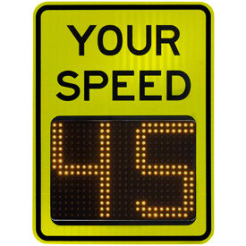 Tapco® BlinkerRadar™ Radar Feedback Signs