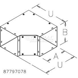 Hoffman Lay-In Galvanized Wireways