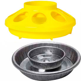 Poultry Feeder & Waterer Combo