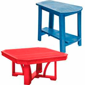 Outdoor Recycled Plastic Accent Tables