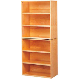 wood cubicle storage