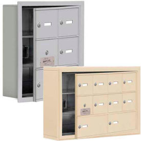 Salsbury 19100 Series Cell Phone Lockers, Surface Mounted, Keyed Lock with Front Master Access Panel