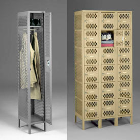 expanded metal lockers