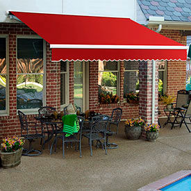 Awntech 14'W Heavy-Duty Manual Retractable Awnings