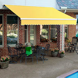 Awntech 18'W Heavy-Duty Manual Retractable Awnings