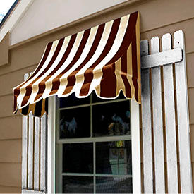 Awntech 6-3/8'W Crescent Shaped Awnings