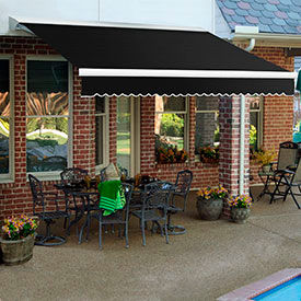 Awntech 10'W Medium-Duty Motorized Retractable Awnings