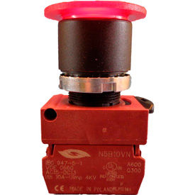 Springer 22mm Illumin. Mushroom Push-Pull Buttons