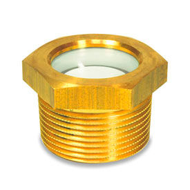 Brass Fluid Level Sight Glasses w/o Reflector