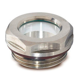 Stainless Steel Fluid Sight Glasses w/o Reflector