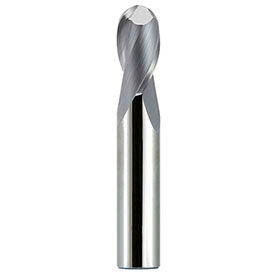 2 Flute Centercutting Carbide Ball Single End Mills