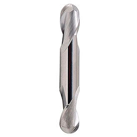 2 Flute Centercutting Carbide Ball Double End Mills