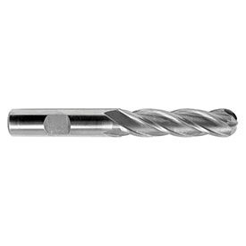 4 Flute Centercutting Cobalt Ball Single End Mills