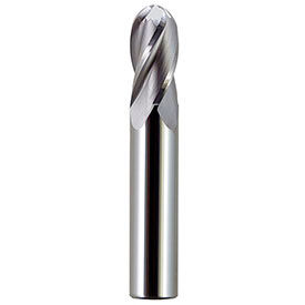 4 Flute Centercutting Carbide Ball Single End Mills