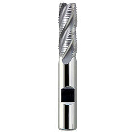 Multiple Flute Non-Centercutting Cobalt Fine Tooth Roughing Single End Mills