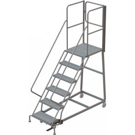 Forward Descent Steel Rolling Ladders with Rear Exit Walk Off Gates