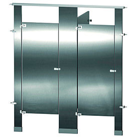 Bradley Between Wall and In-Corner Stainless Steel Bathroom Compartments