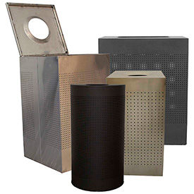 Witt Steel Decorative Trash Cans