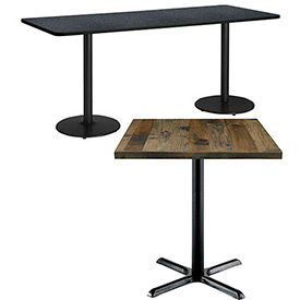 Counter Height Lunchroom & Restaurant Tables