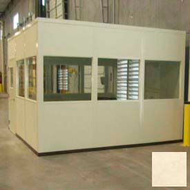 PortaFab Modular Inplant Offices - Steel Panel Class A Fire & Sound Rated (Steel Frame)