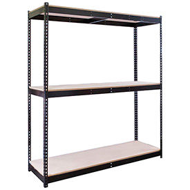 Rivetwell Boltless Shelving With Wood Decking
