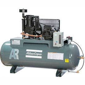 Two-Stage Piston Compressors, Horizontal, 3-Phase