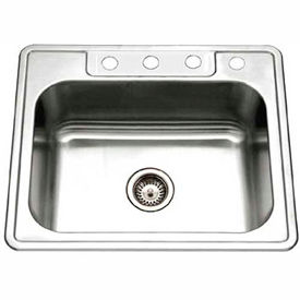 Single Bowl Drop In Kitchen Sinks