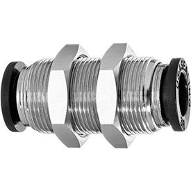Bulkhead Through-Wall Straight Connector