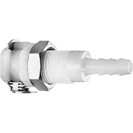Bulkhead Socket to Barbed Hose
