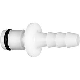 Bulkhead Plug to Barbed Hose