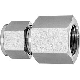 Straight Adapter - Tube to Female Threaded Pipe