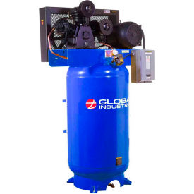 Two-Stage Piston Compressors, Vertical, 1-Phase