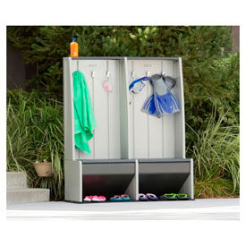 Plastic Storage Lockers for Home and Poolside