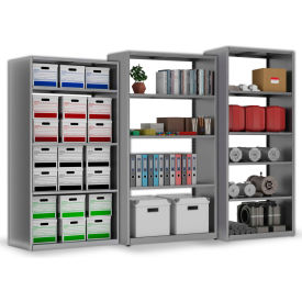 Tennsco Capstone - Solid Steel - Boltless Shelving