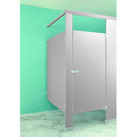 Metpar Overhead Braced Powder Coat Steel Bathroom Partition Components
