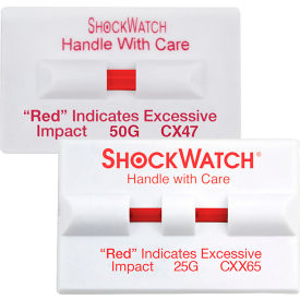 ShockWatch® Clip Impact Indicators