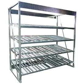 Galvanized Gravity Flow Racks 96