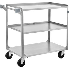 Stainless Steel 430 Utility Carts All-Welded