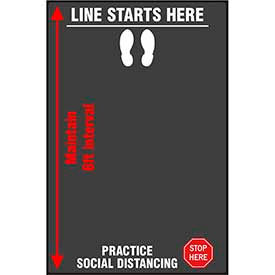 Carpeted Public Safety Message Mats