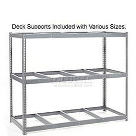 8'H Boltless Wide Span Metal Storage Rack Without Decking - Made in USA