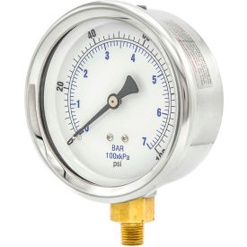 PIC Gauges Stainless Steel Pressure Gauges