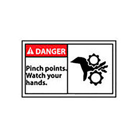 Pinch Point & Keep Hands Clear Signs